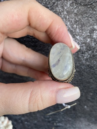  
 Пропонуємо Вам неперевершене кільце з чарівно-прекрасним місячним каменем . І. . фото 8