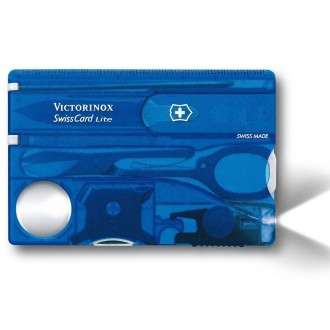 Маникюрный набор Victorinox Swiss Card Lite Blue
SwissCard - это универсальный н. . фото 3