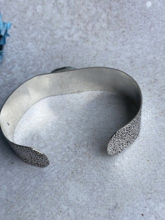  Пропонуємо до Вашої уваги браслет-манжет з натуральним каменем ларимар в сріблі. . фото 7