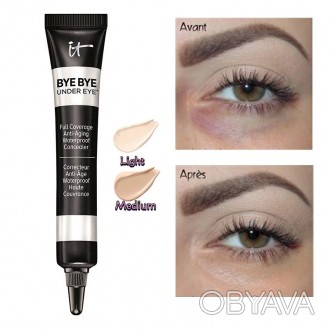 Консилер под глаза IT CosmeticsBye Bye Under Eye Concealer MEDIUM 20.0 (N)
Конси. . фото 1