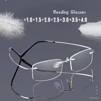 Ретро очки Пластик-Титан (Кевлар) от + 1.0 до + 3.5 Немецкий бренд JM Fonex

С. . фото 6