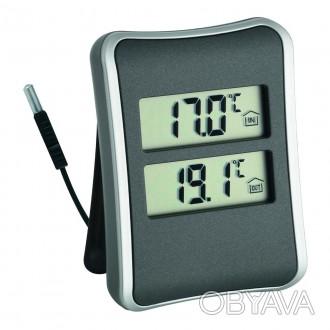 Цифровой термометр TFA 301044 для внутреннего и наружного применения
Этот декора. . фото 1
