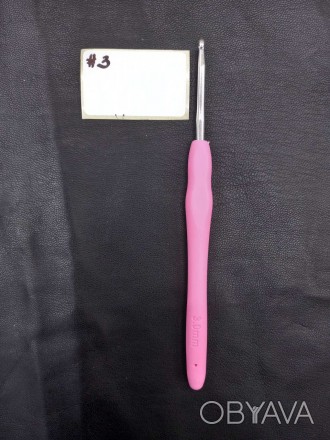 Крючок для вязания 3 мм
 Данный крючок для вязания имеет металлический стержень . . фото 1