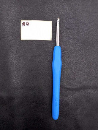 Крючок для вязания 4 мм
 Данный крючок для вязания имеет металлический стержень . . фото 2