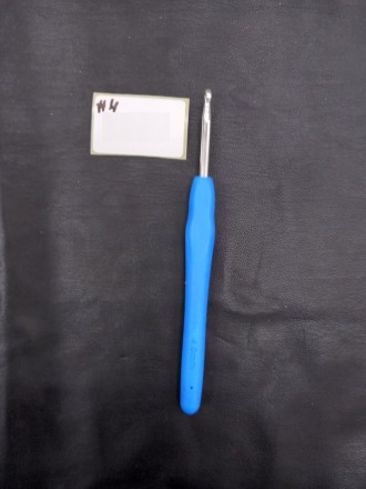 Крючок для вязания 4 мм
 Данный крючок для вязания имеет металлический стержень . . фото 3