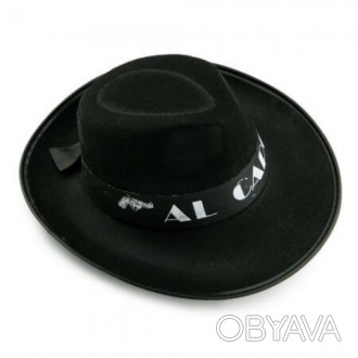  Шляпа Мужская Аль Капоне KSH-0664 Ширина, см: 31 Высота, см: 11 Длинна, см: 31 . . фото 1