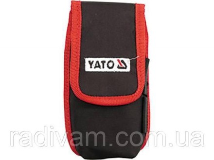 Нейлонова кишеня YATO YT-7420 з великим захисним клапаном для мобільного телефон. . фото 2