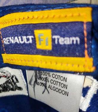 Бейсболка ING Renault Team Formula1, 100%-cotton, размер регулируется сзади реме. . фото 9