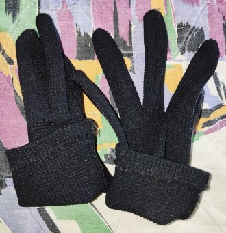 Женские автомобильные перчатки спортивного стиля, кожа+текстиль, ширина-7см, сре. . фото 4
