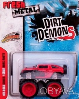 Машинка іграшкова, інерційна FM 3" Dirt Demons, в асорт.. . фото 1