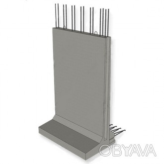 
Залізобетонна підпірна стінка ІСА 20 (L) Довжина ЗБВ: 900 мм (B) Ширина ЗБВ: 14. . фото 1