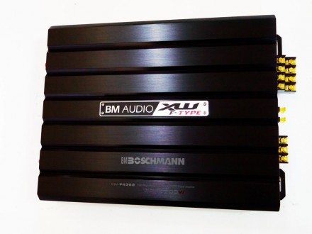 Автомобильный усилитель звука Boschman BM Audio XW-F4399 1700W 4-х канальный

. . фото 2