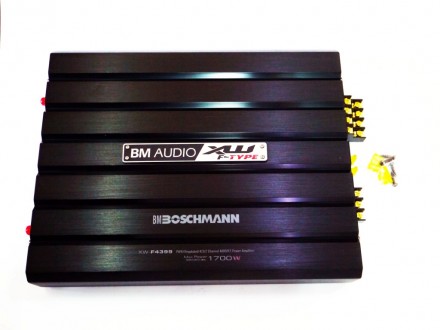 Автомобильный усилитель звука Boschman BM Audio XW-F4399 1700W 4-х канальный

. . фото 7