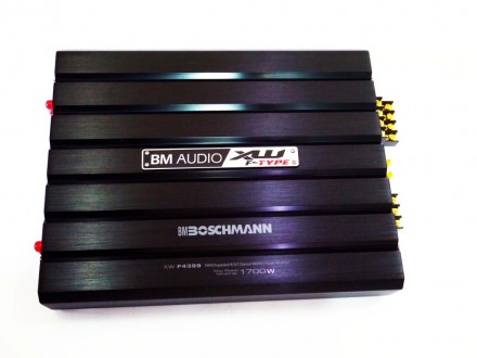 Автомобильный усилитель звука Boschman BM Audio XW-F4399 1700W 4-х канальный

. . фото 6