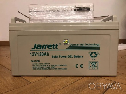 Гелевий акумулятор Jarrett GEL Battery 120 Ah 12V

Гелевий акумулятор Jarrett . . фото 1