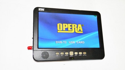 10" TV Opera 1002 Портативний телевізор з Т2 USB SD
Телевизор TV Opera 100. . фото 6