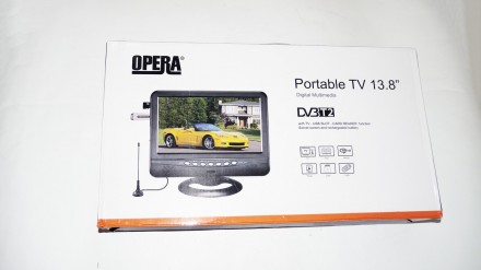 10" TV Opera 1002 Портативний телевізор з Т2 USB SD
Телевизор TV Opera 100. . фото 3