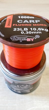 Цена: 400грн
Леска Carp Fluoro Mono Orange 1000m 0.30мм - 10,6 кг
тел/вай. . фото 5
