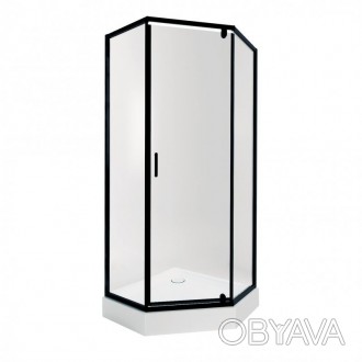 Набір Qtap душова кабіна Scorpio BLA10995-AC6 Clear 2120x900x900 мм + піддон Dia. . фото 1