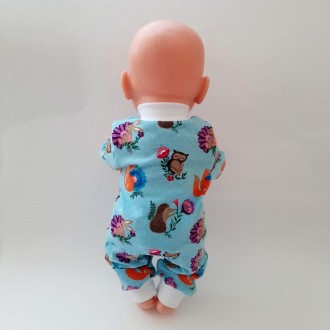 
Пижамка для куклы 40 – 43 см, Бэби Борн, Бэби Анабель (Baby Born, Baby Annabell. . фото 6