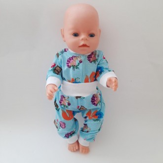 
Пижамка для куклы 40 – 43 см, Бэби Борн, Бэби Анабель (Baby Born, Baby Annabell. . фото 5