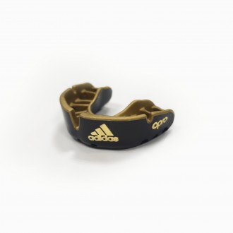 
Капа Adidas OPRO Gold Black/Gold - разработана специально для предотвращения во. . фото 11