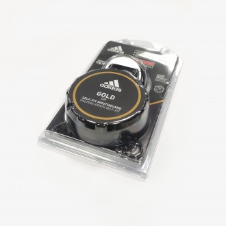 
Капа Adidas OPRO Gold Black/Gold - разработана специально для предотвращения во. . фото 3