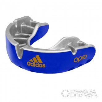 
Капа Adidas OPRO Gold Black/Gold - разработана специально для предотвращения во. . фото 1