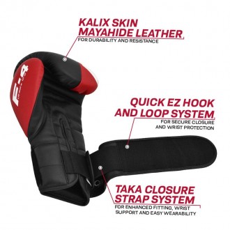 
Боксерські рукавички RDX F4 Red Боксерські рукавички RDX F4 були розроблені з у. . фото 7