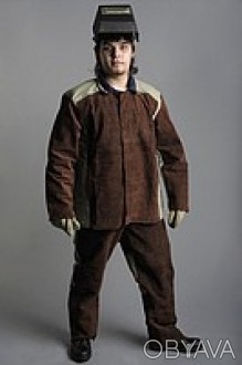  
Комплектация: куртка, брюки
Ткань: брезент с огнестойкой пропиткой, спилок
Зас. . фото 1