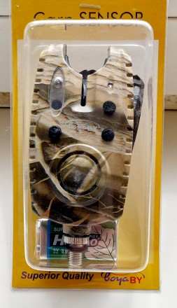 Карповый сигнализатор Boya Carp Sensor камо с кроной
Цена: 250грн 
Электронный. . фото 8