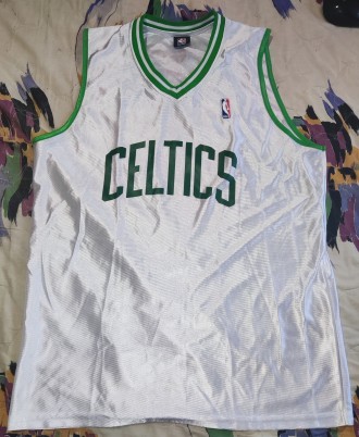 Баскетбольная майка NBA Celtics, размер соответствует L/XL, длина-75см, под мышк. . фото 2
