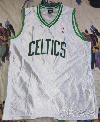 Баскетбольная майка NBA Celtics, размер соответствует L/XL, длина-75см, под мышк. . фото 1