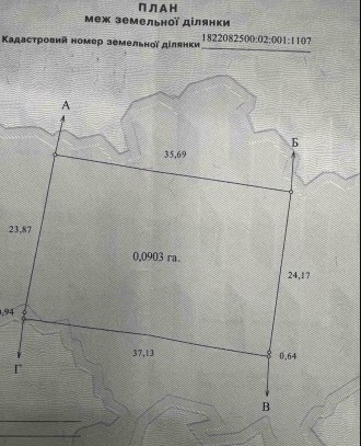  (№:11721) Участок під будівництво житлового будинку, 9соток, Передмістя, Зареча. . фото 3