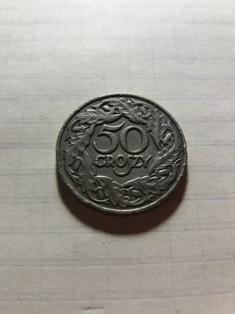 50 грошей 1923 року. Польща. Стан на фото.. . фото 2