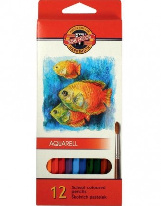 
Карандаши акварельные Mondeluz - самая популярная в мире серия карандашей чешск. . фото 2