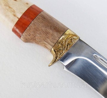 Охотничий нож ручной работы. Цельнометаллический, имеет лезвие, которое выполнен. . фото 6