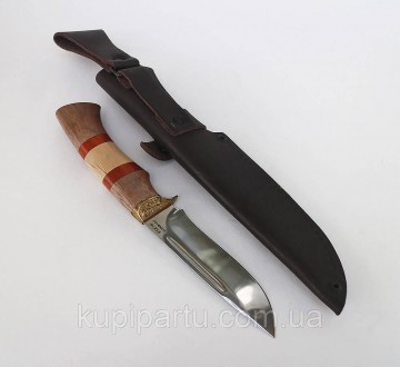 Охотничий нож ручной работы. Цельнометаллический, имеет лезвие, которое выполнен. . фото 3
