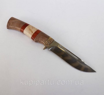 Охотничий нож ручной работы. Цельнометаллический, имеет лезвие, которое выполнен. . фото 5