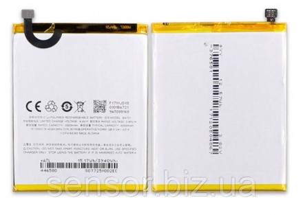 Батарея, АКБ, аккумулятор BA721 для смартфона Meizu M6 Note Li-ion 3.85V Емкость. . фото 4