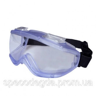 Легкие и многофункциональные закрытые очки c непрямой вентиляцией. Обеспечивают . . фото 2