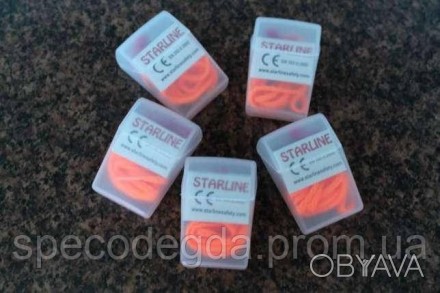Вставки протишумные на шнурке STARLINE SL1453 Назначение: гипоаллергенные беруши. . фото 1
