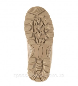 Тактичні шкіряні черевики MIL-TEC TACTICAL SIDE ZIP BOOT у кольорі койот втілюют. . фото 5