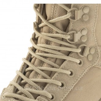 Тактичні шкіряні черевики MIL-TEC TACTICAL SIDE ZIP BOOT у кольорі койот втілюют. . фото 10