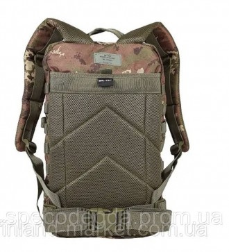 Тактичний рюкзак середнього розміру 36 л від бренду Mil-Tec.
Особливості:
	м'яка. . фото 5
