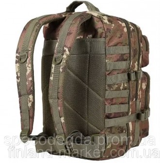 Тактичний рюкзак середнього розміру 36 л від бренду Mil-Tec.
Особливості:
	м'яка. . фото 4