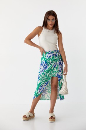 Эта красивая юбка с растительными узорами станет одной из твоих самых любимых эт. . фото 4