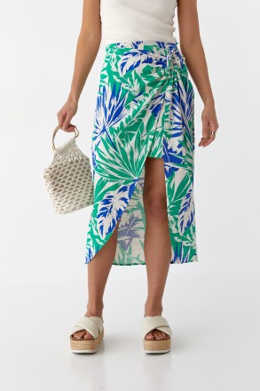 Эта красивая юбка с растительными узорами станет одной из твоих самых любимых эт. . фото 2