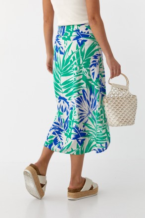 Эта красивая юбка с растительными узорами станет одной из твоих самых любимых эт. . фото 3