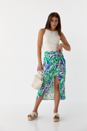 Эта красивая юбка с растительными узорами станет одной из твоих самых любимых эт. . фото 7